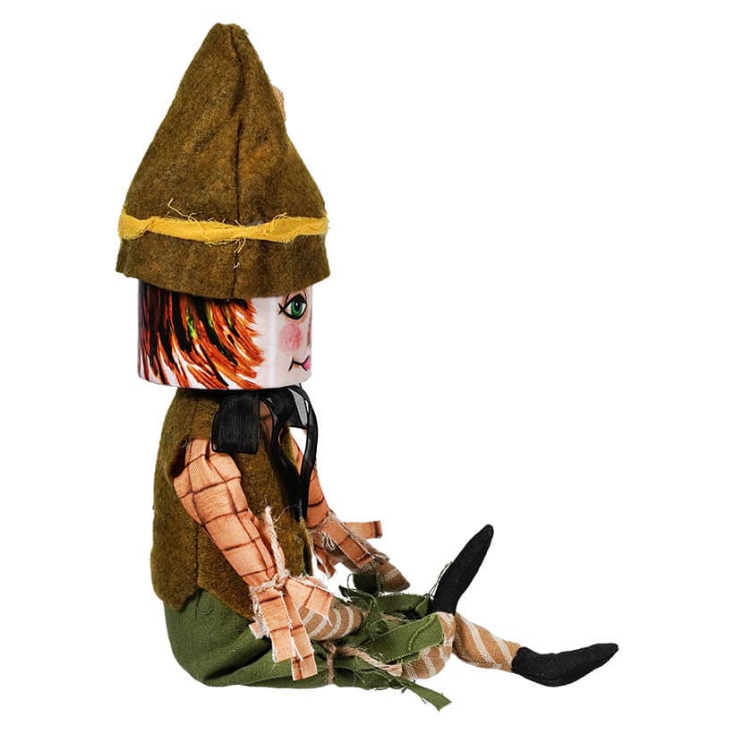 Tobias Scarecrow Box Head Container Figure - Image 2