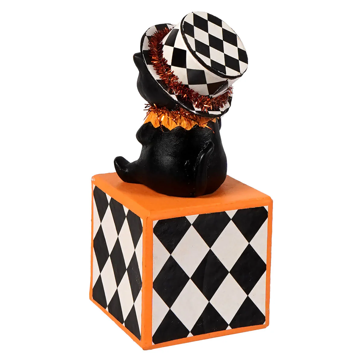 Top Hat Kitty On Block - Image 3