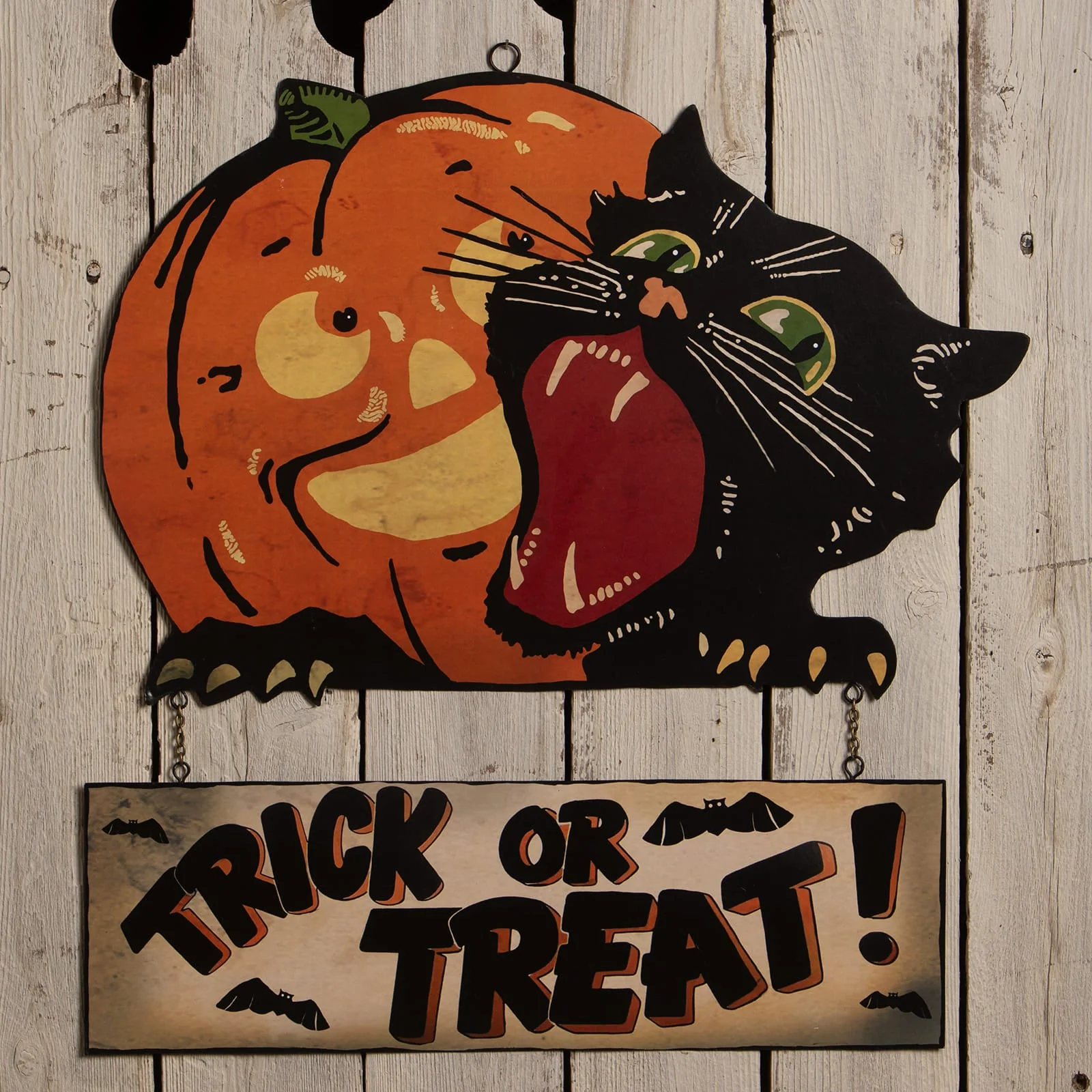 Trick Or Treat Tin Sign - Image 2