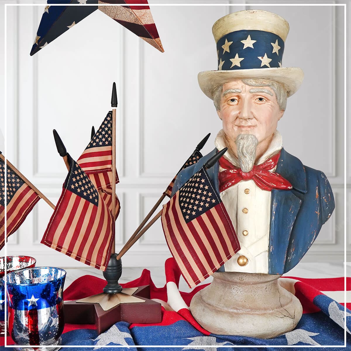 Uncle Sam Bust - Image 4