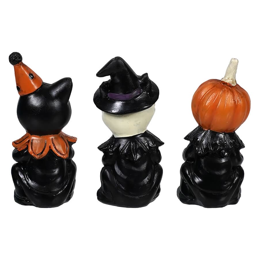 Vintage Halloween Character Figures Set/3 - Image 2