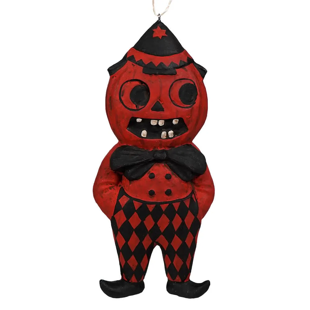 Vintage Halloween Pumpkin Ornament
