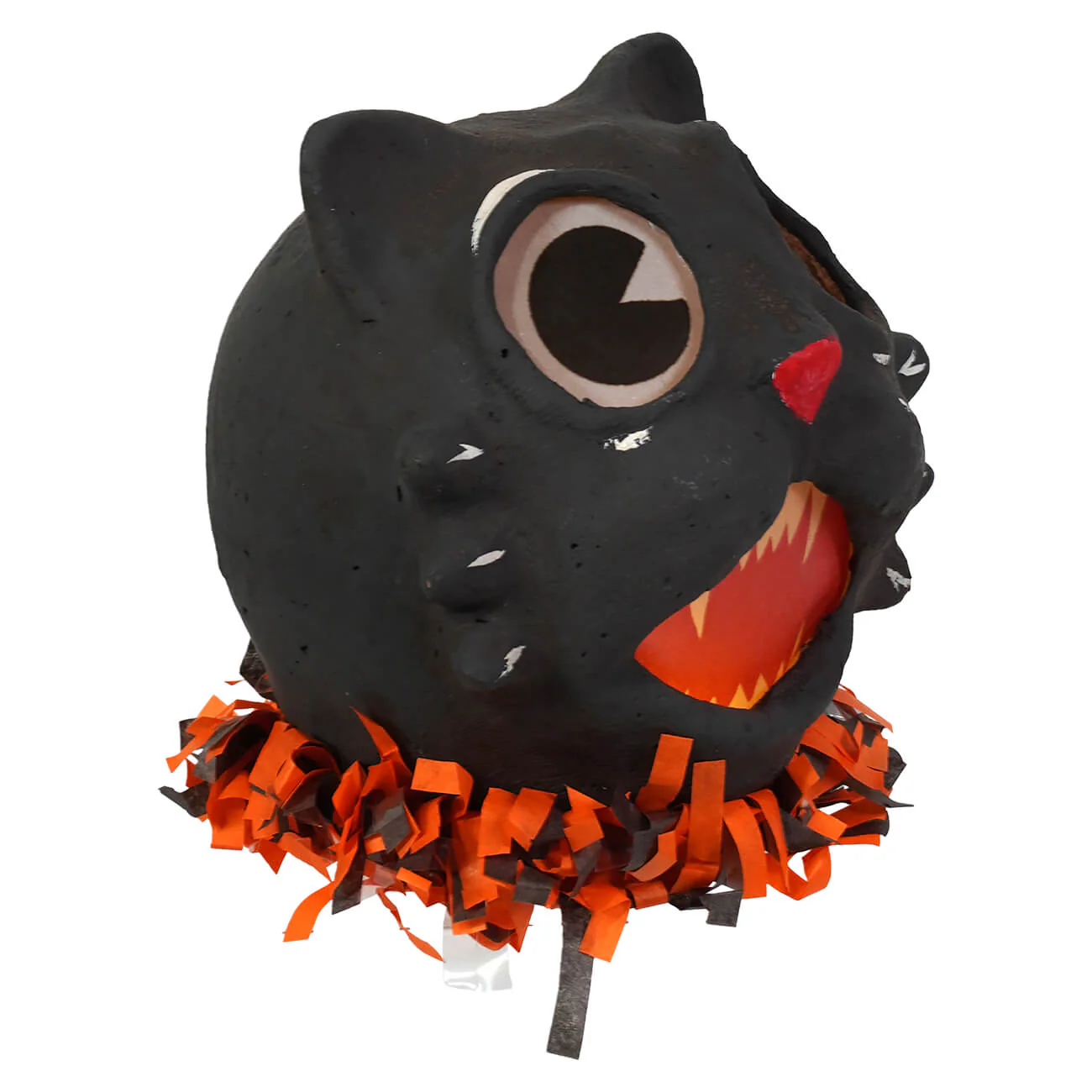 Vintage Howling Black Cat Lantern - Image 2