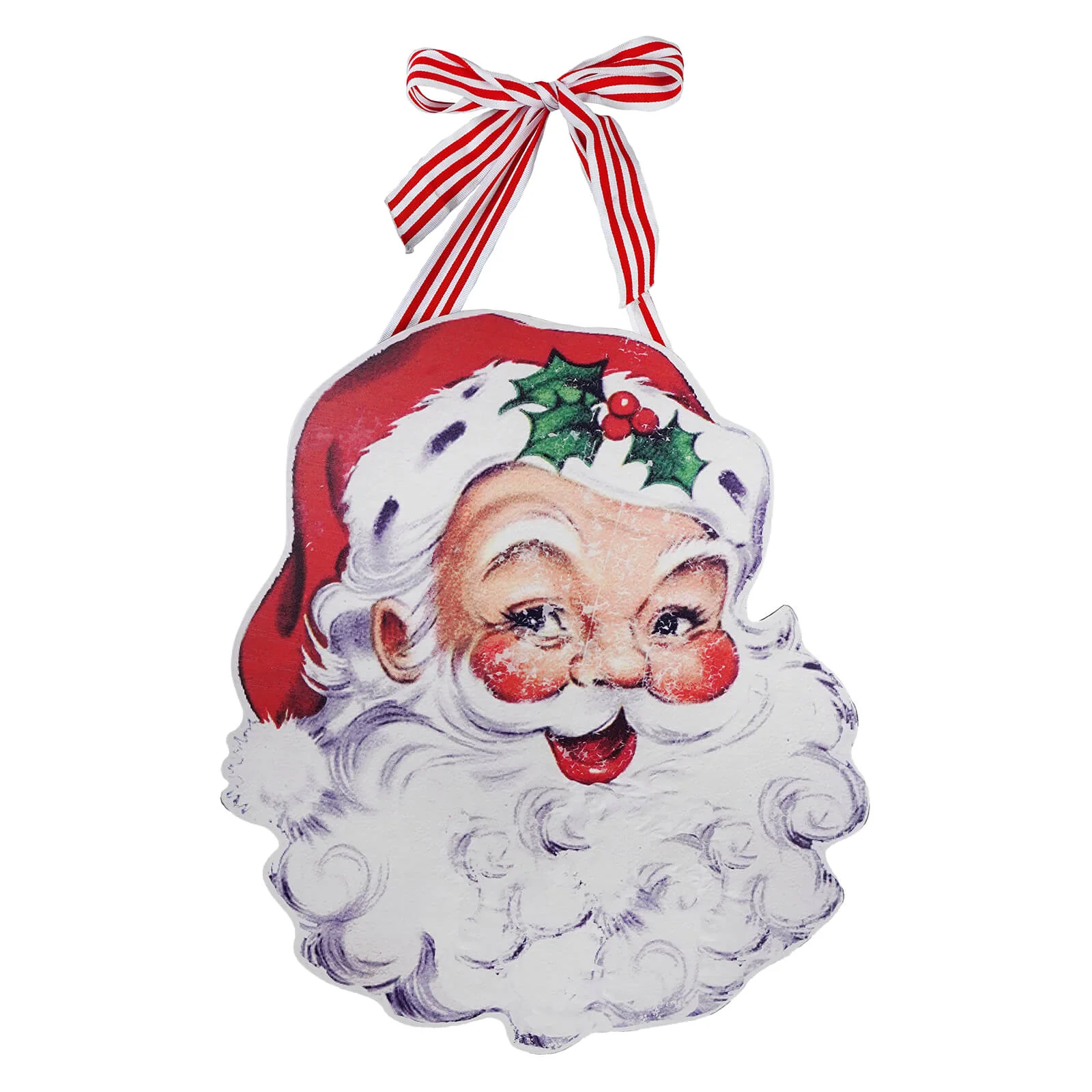 Vintage Santa Door Hanger