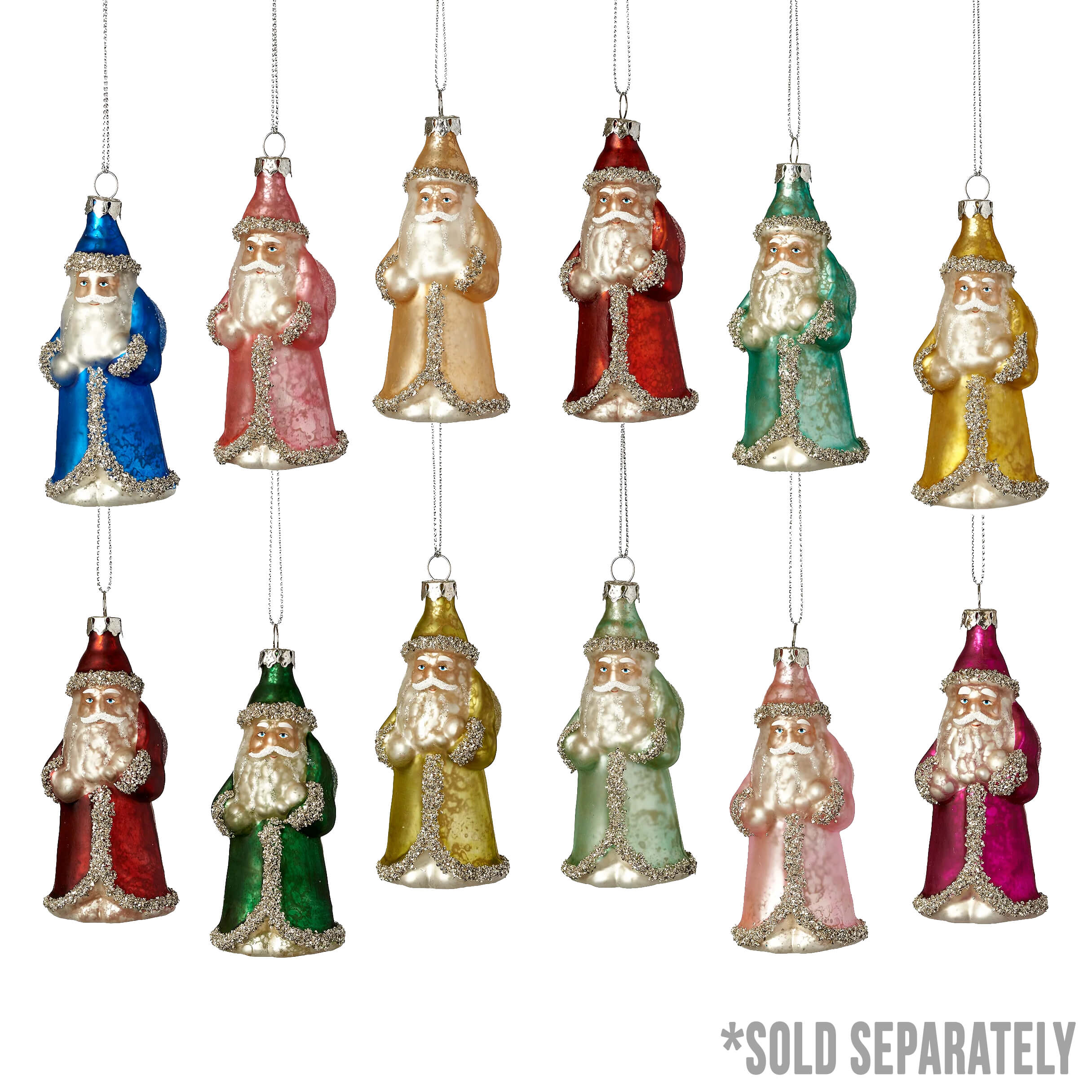 Vintage Santa Ornament