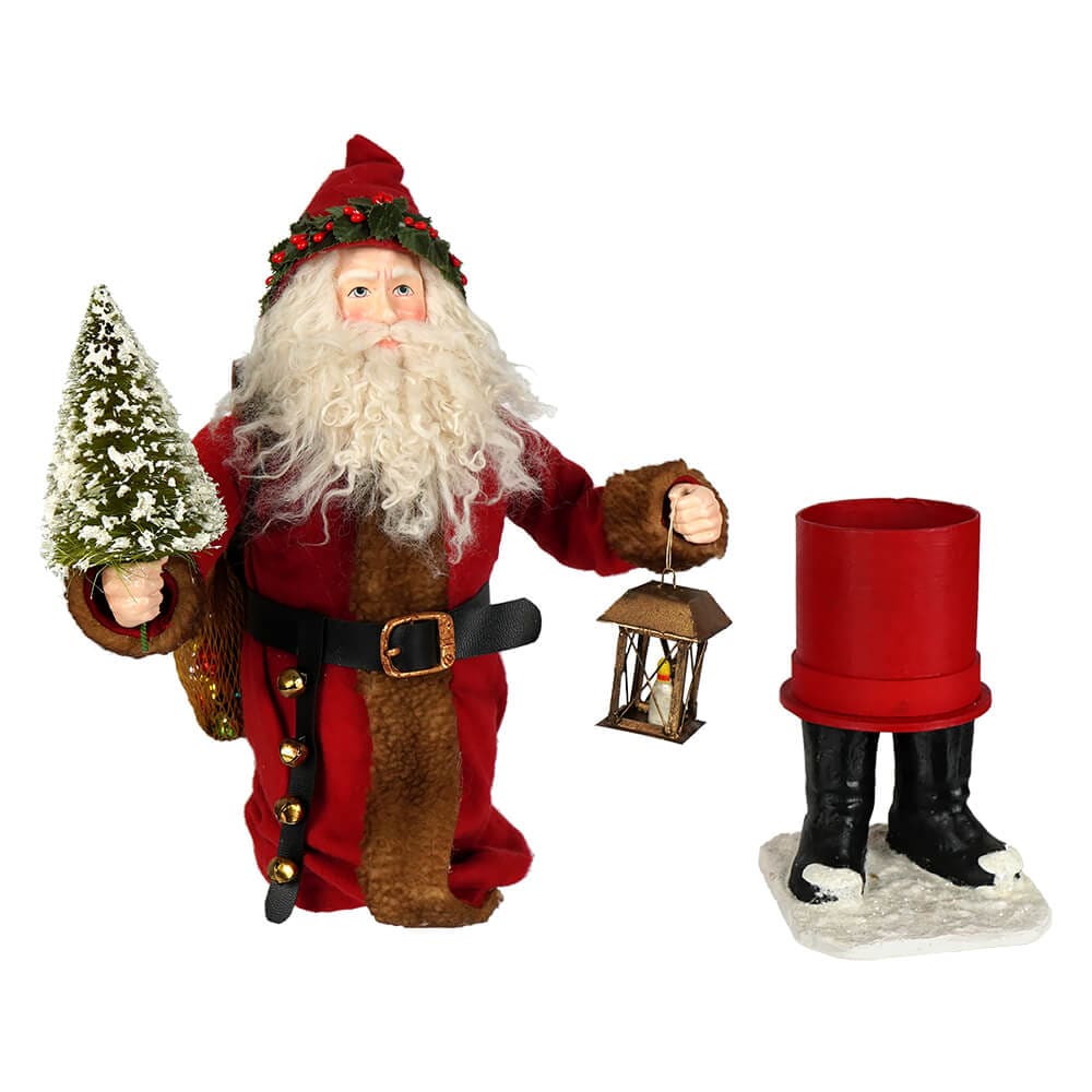 Vintage St. Nicholas With Presents Container - Image 4