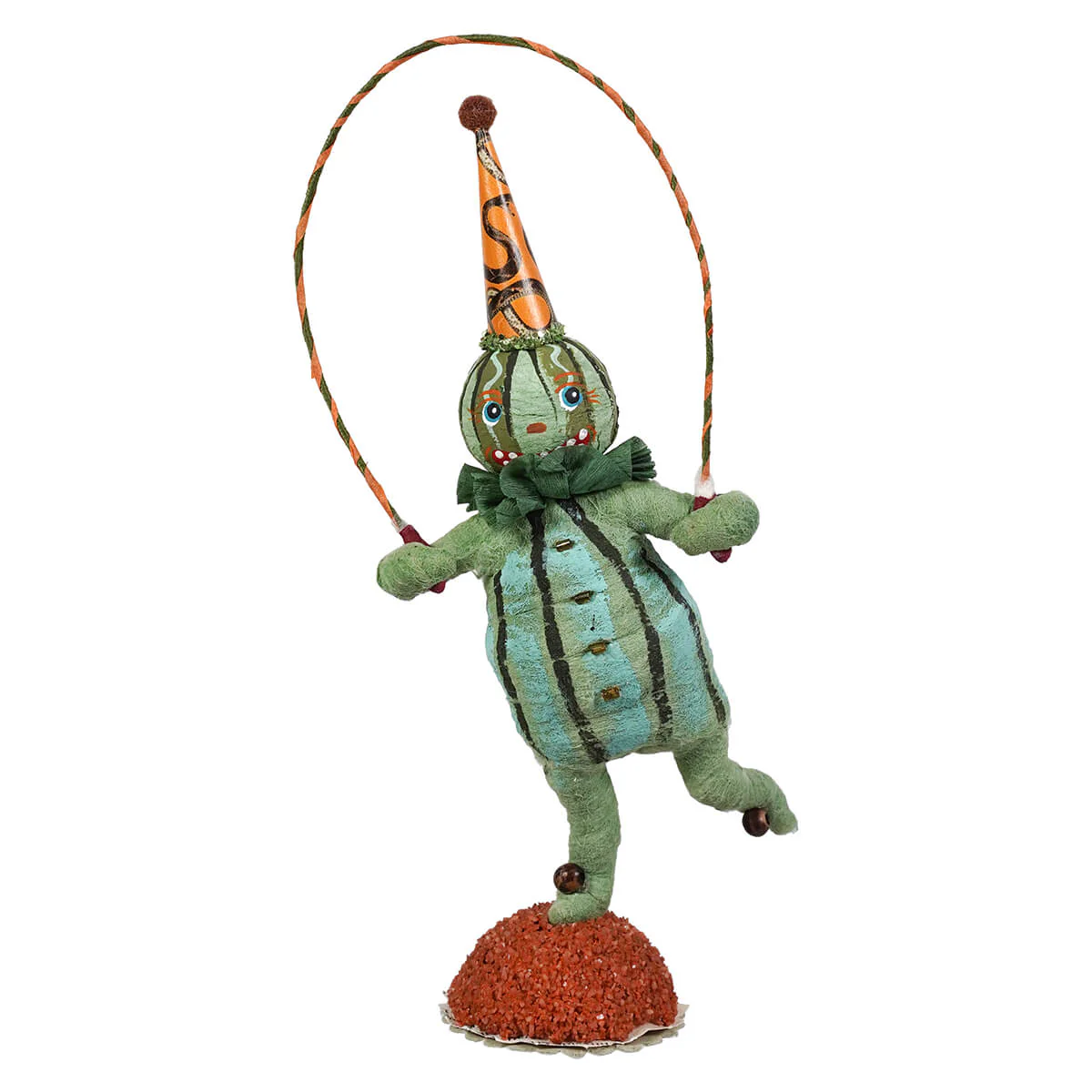 Watermelon Gourd Figure (Spun Cotton Head)