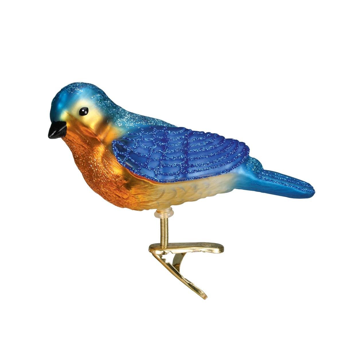 Western Bluebird Clip-On Ornament