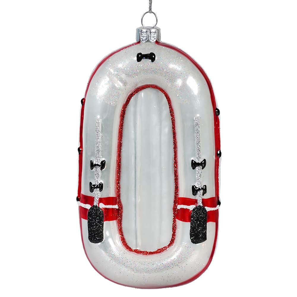 White Raft Ornament