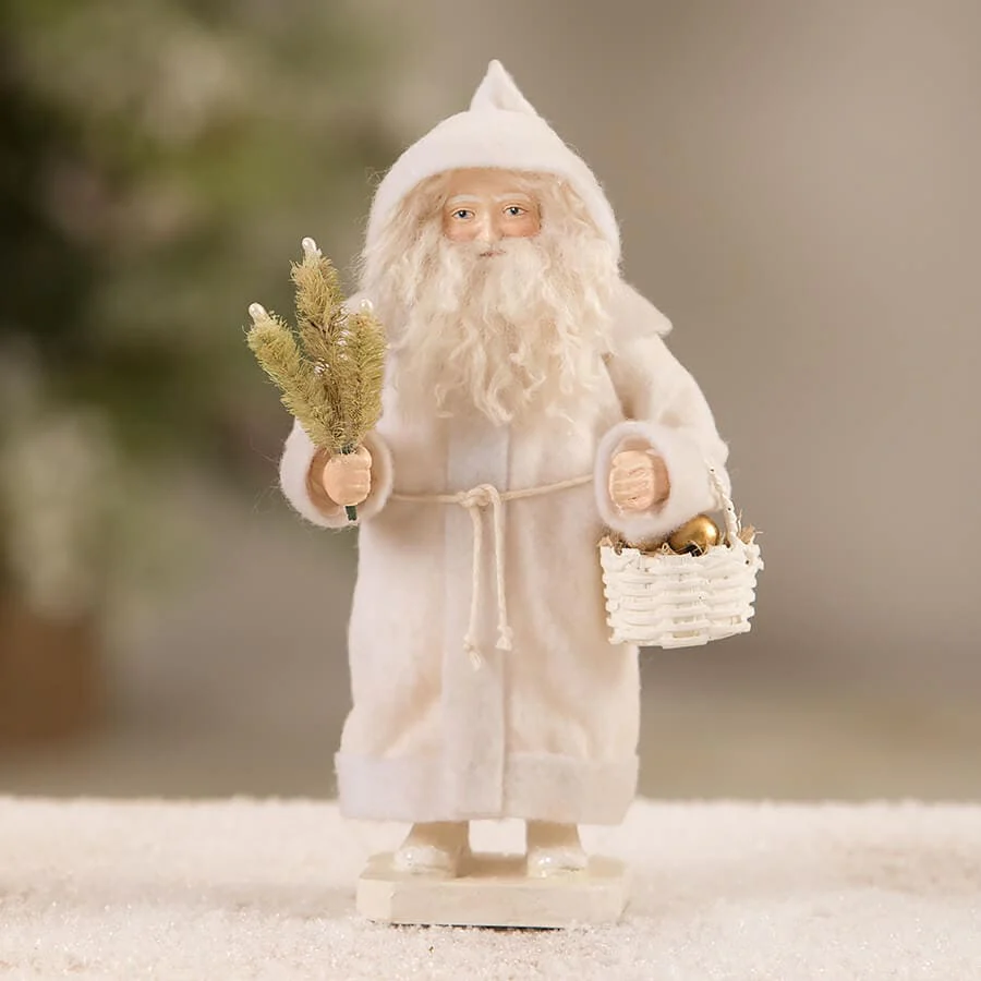 Winter Santa With Basket - Image 4