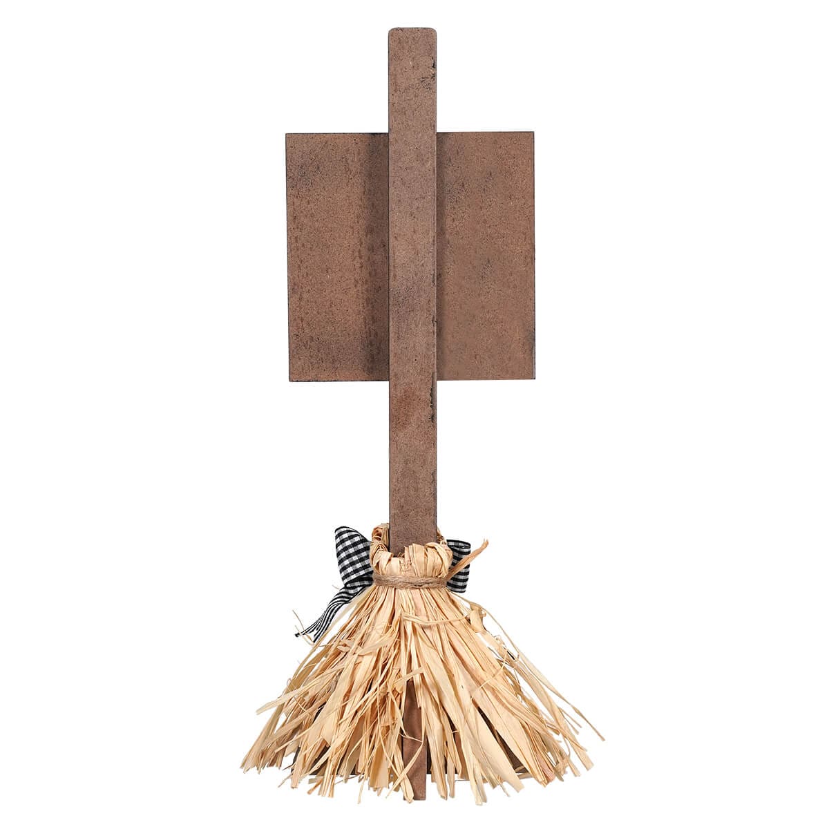 "Witch Switch" Straw Broom Sign - Image 2